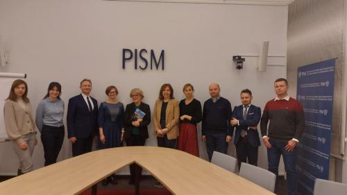 Meeting with Ukrainian Officials, PISM, 24.11.23